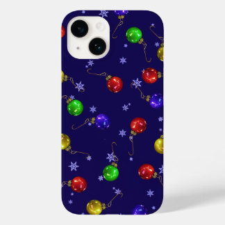 Ball Ornaments and Snow Case-Mate iPhone 14 Case