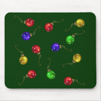 Ball Ornaments Mouse Mat