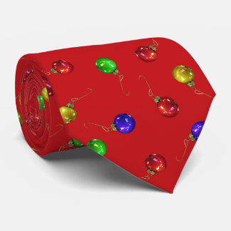 Ball Ornaments Neck Tie