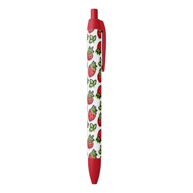 Ball-point pen Strawberries - Tutti Frutti (Bottom (Vertical))