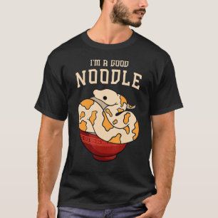 Ball Python for I'm a good noodle T-Shirt