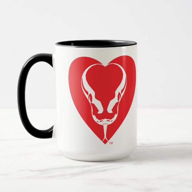Ball Python Heart Combo Mug (Left)