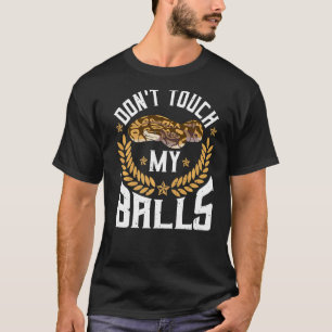 Ball Python Herpetologist Pun For A Banana Snake T-Shirt