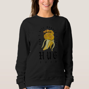 Ball Python Herpetologist Snake Owner Banana Royal Sweatshirt