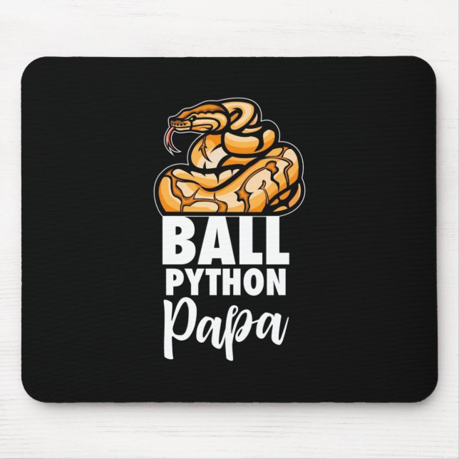 Ball Python Papa Mouse Mat (Front)