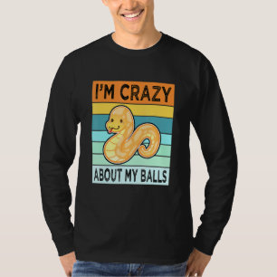 Ball Python  Snake Mum Dad For Men Women Kids Rept T-Shirt