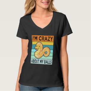 Ball Python Snake Mum Dad For Men Women Kids Rept T-Shirt