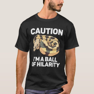 Ball Python Snake Reptile Noodle Reptile Snek 6 T-Shirt