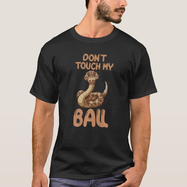 Ball Python Snake T-Shirt (Front)