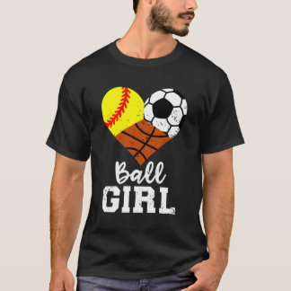 Ball Softball Soccer Basketball T-Shirt