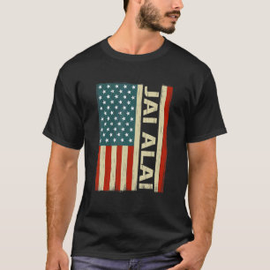 ball sports usa flag jai alai player jai alai T-Shirt