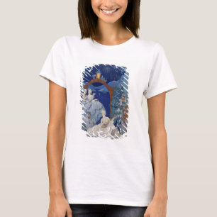Ball Under the Blue Moon, illustration for 'Fetes T-Shirt