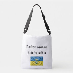 Ball we are all Ukraine Crossbody Bag