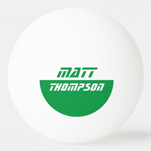 ball with green name  (Front)