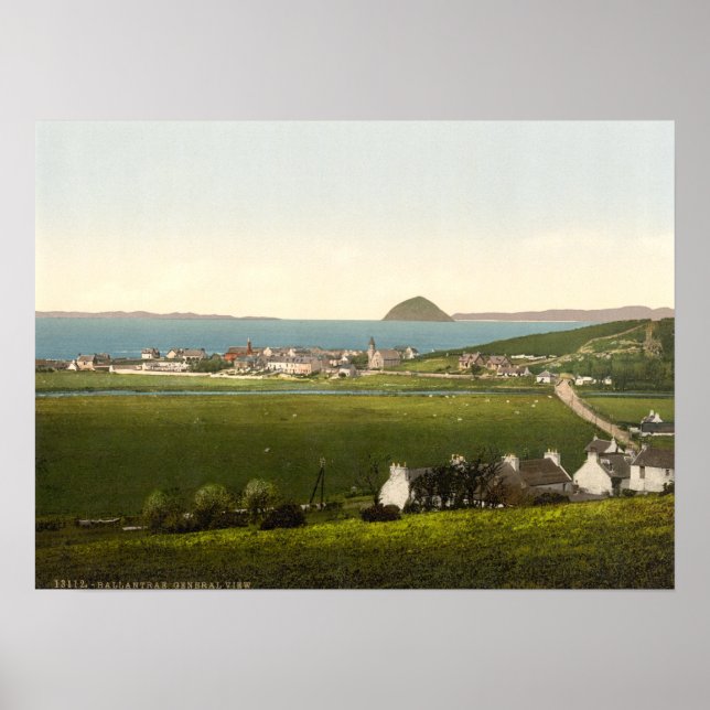 Ballantrae, Ayr, Scotland Poster (Front)