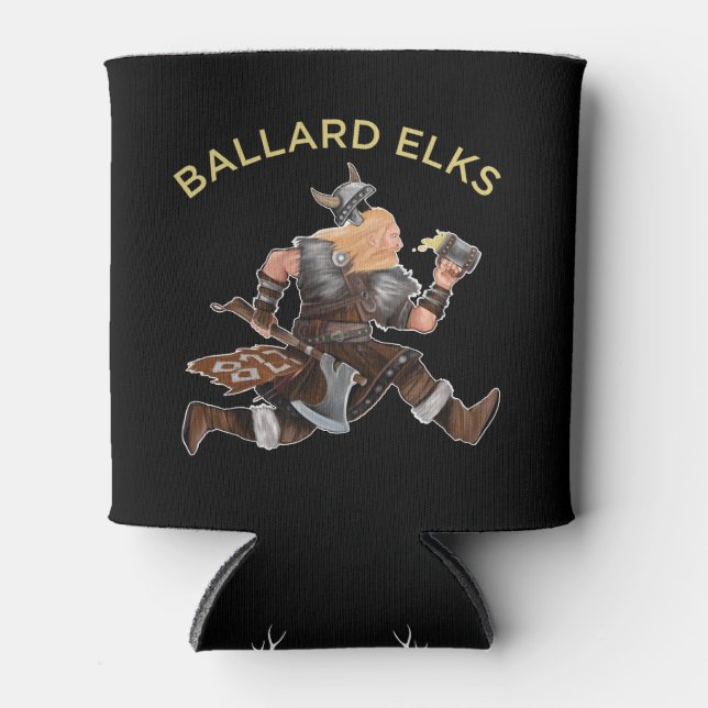 Ballard 827 Viking Can Cooler (Front)