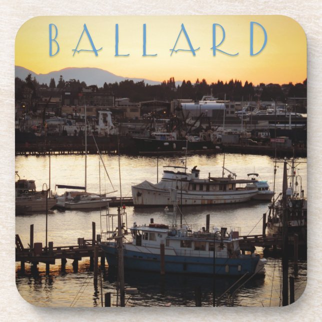 Ballard Boats Coaster (Front)