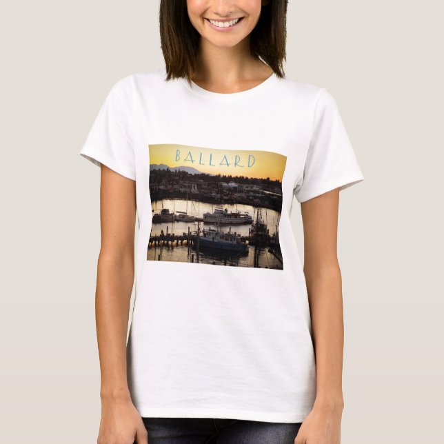 Ballard Boats T-Shirt (Front)