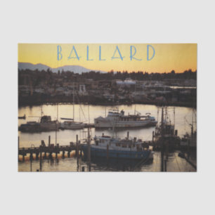 Ballard Boats Tissue Paper
