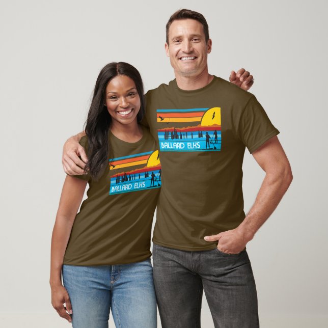 Ballard Elks Sunset View T-Shirt (Unisex)