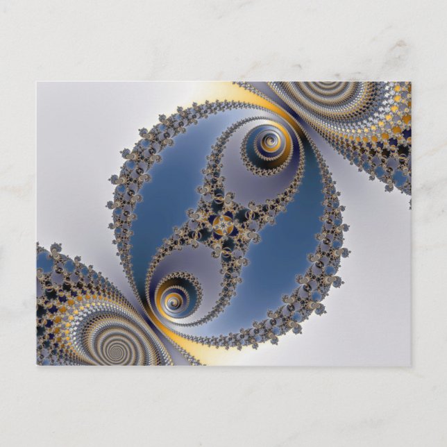 Ballbearing - Fractal Postcard (Front)
