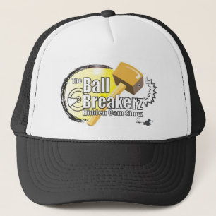 ballbreakers logo edit trucker hat
