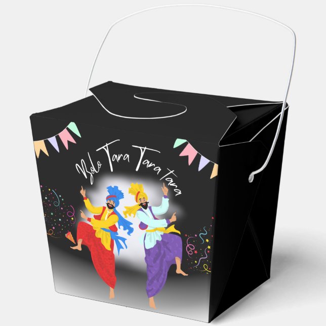 Balle Balle Favour Box (Front)