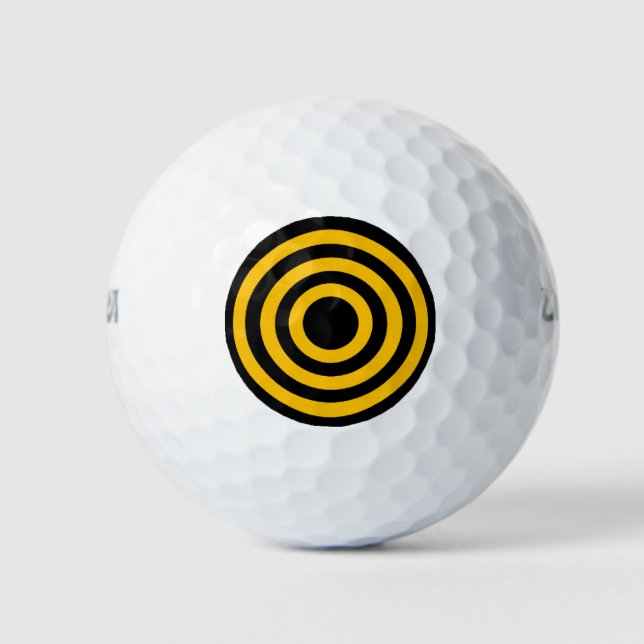 Balle Golf Wilson Ultra 500 GOLF YELLOW Golf Balls (Front)