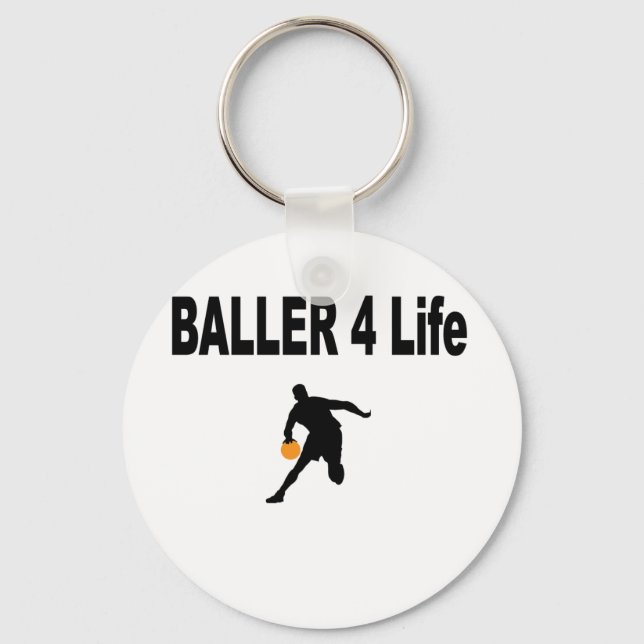 Baller 4 Life Key Ring (Front)