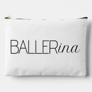 "Baller" Ballerina Accessory Pouch