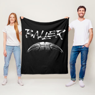 Baller (basketball) fleece blanket