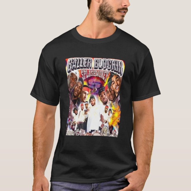 Baller Blockin Splash Money Records Presents 1 T-Shirt (Front)