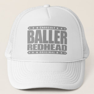 BALLER REDHEAD - I'm Fiery Gangster Phoenix Rising Trucker Hat