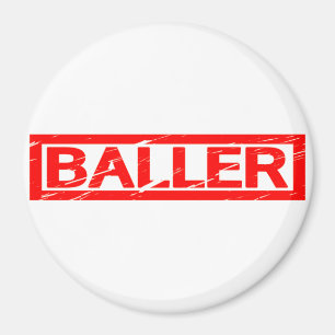 Baller Stamp Magnet