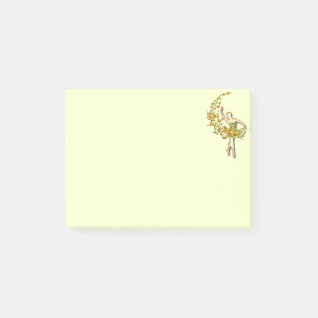 Ballerina 04 post-it notes (Front)