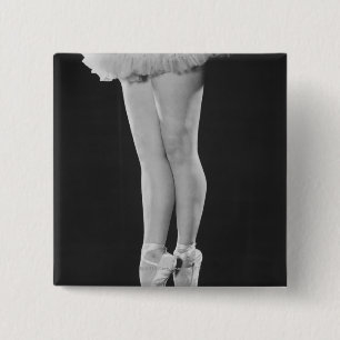 Ballerina 15 Cm Square Badge