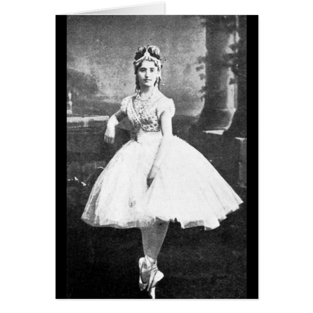 Ballerina, 1870. (Front)
