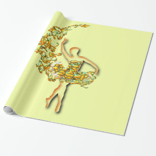 Ballerina 1 wrapping paper