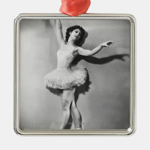 Ballerina 2 metal tree decoration