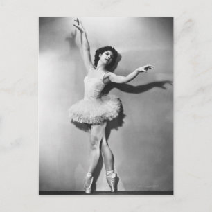 Ballerina 2 postcard