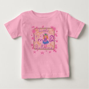 Ballerina 2nd Birthday Baby T-Shirt