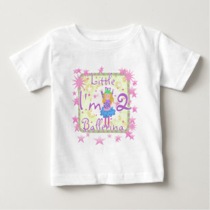 Ballerina 2nd Birthday Tshirts and Gifts