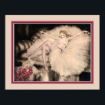"Ballerina" Art Deco by Louis Icart Poster<br><div class="desc">1930's Art Deco Print by Louis Icart-Ballerina. 11x14 shown here. Available in other sizes,  as well as,  canvas.</div>