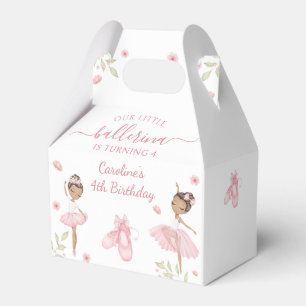 Ballerina Ballet Birthday Favour Box