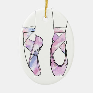 Ballerina Ballet Ceramic Tree Decoration