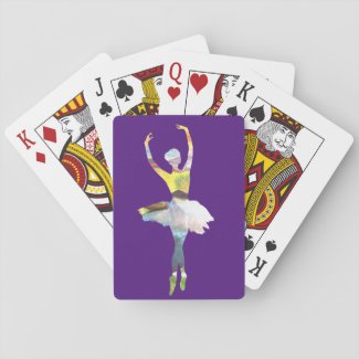 Ballerina Ballet Dance  Playing Cards