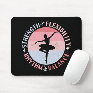 Ballerina Ballet Dancer - Mindset Values Mouse Mat