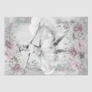 Ballerina Ballet Dancer Tissue Paper