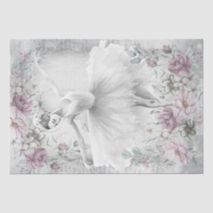 Ballerina Ballet Dancer Tissue Paper