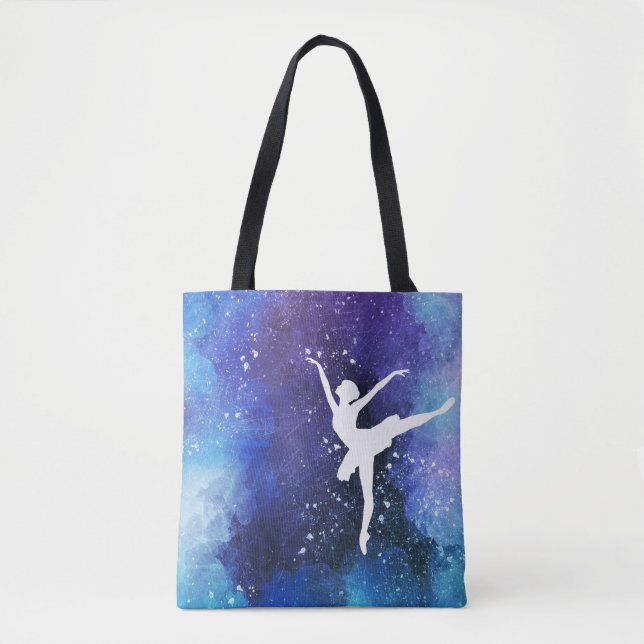Ballerina/ballet dancer tote bag (Front)